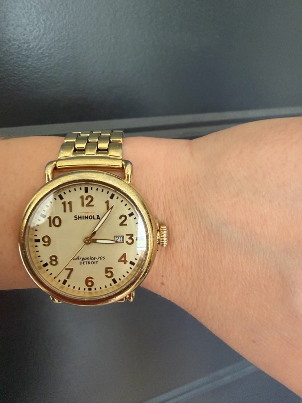 Shinola Gold Bracelet Runwell - Picture 3 of 6